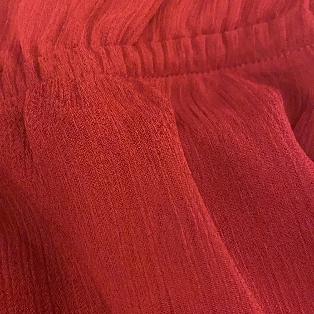 Banana Republic Petite Flutter Peplum Top